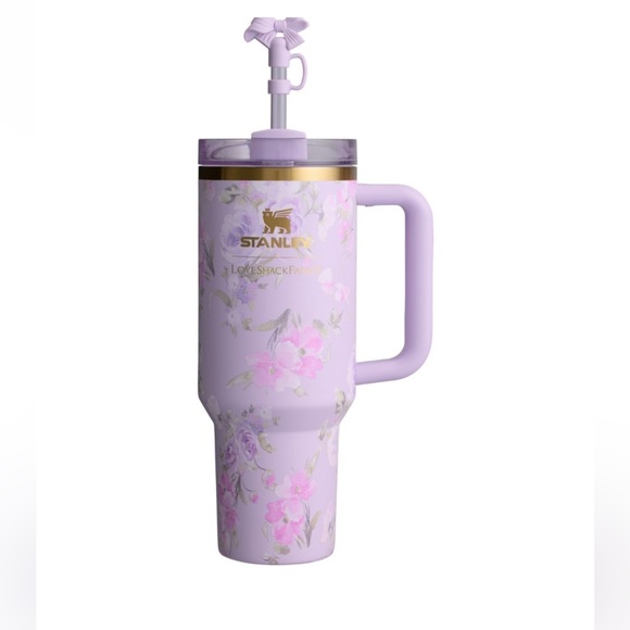 UNOPENED Stanley x LoveShackFancy Quencher 40z Happy Thoughts - Picture 2 of 5